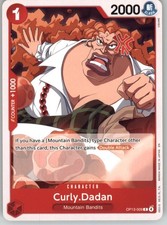 Curly.Dadan OP13-009 Common Carrying On His Will One Piece