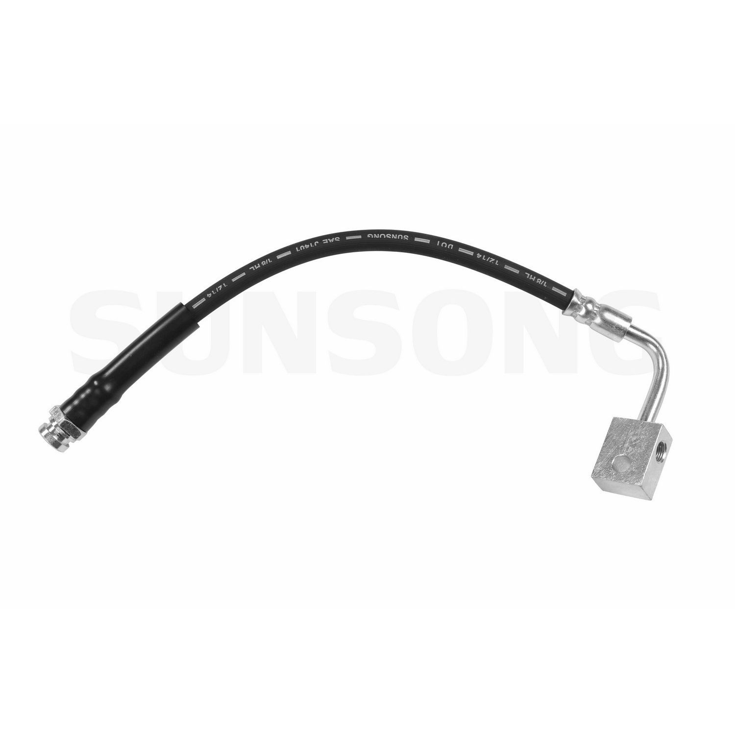 Sunsong 2204698 Brake Hydraulic Hose For Select 04-08 Chevrolet GMC Isuzu Models