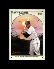 2023 Topps X Bob Ross The Joy of Baseball - Willie Mays #64