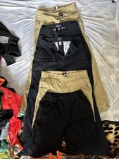 12 Husky The Children s Place School Uniform Pants And Shorts Lot Of 6 USED