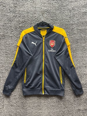 Puma 2016-17 Arsenal Training Football Track Jacket Black Mens Size S