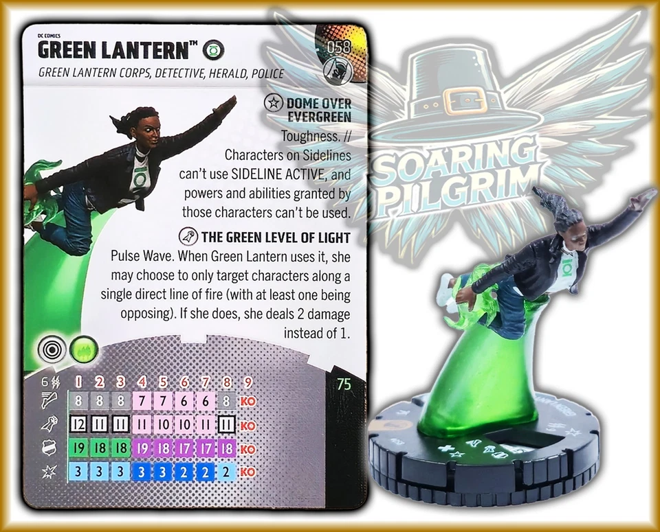 DC Heroclix GREEN LANTERN - 058 - CHASE Fight For Gotham City Set - Image 1 of 1