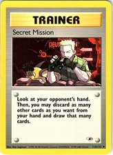 Secret Mission Unlimited Uncommon Gym Heroes 118/132 NM on eBay