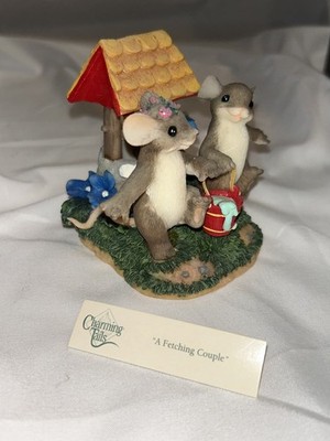 Fitz And Floyd Charming Tails Figurine ''A Fetching Couple'' #89-328