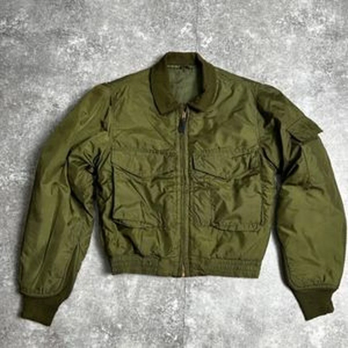 Us navy nylon flight jacket clearance