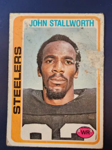 1978 Topps Football Cards #320 John Stallworth RC Steelers Low Grade G/F/P