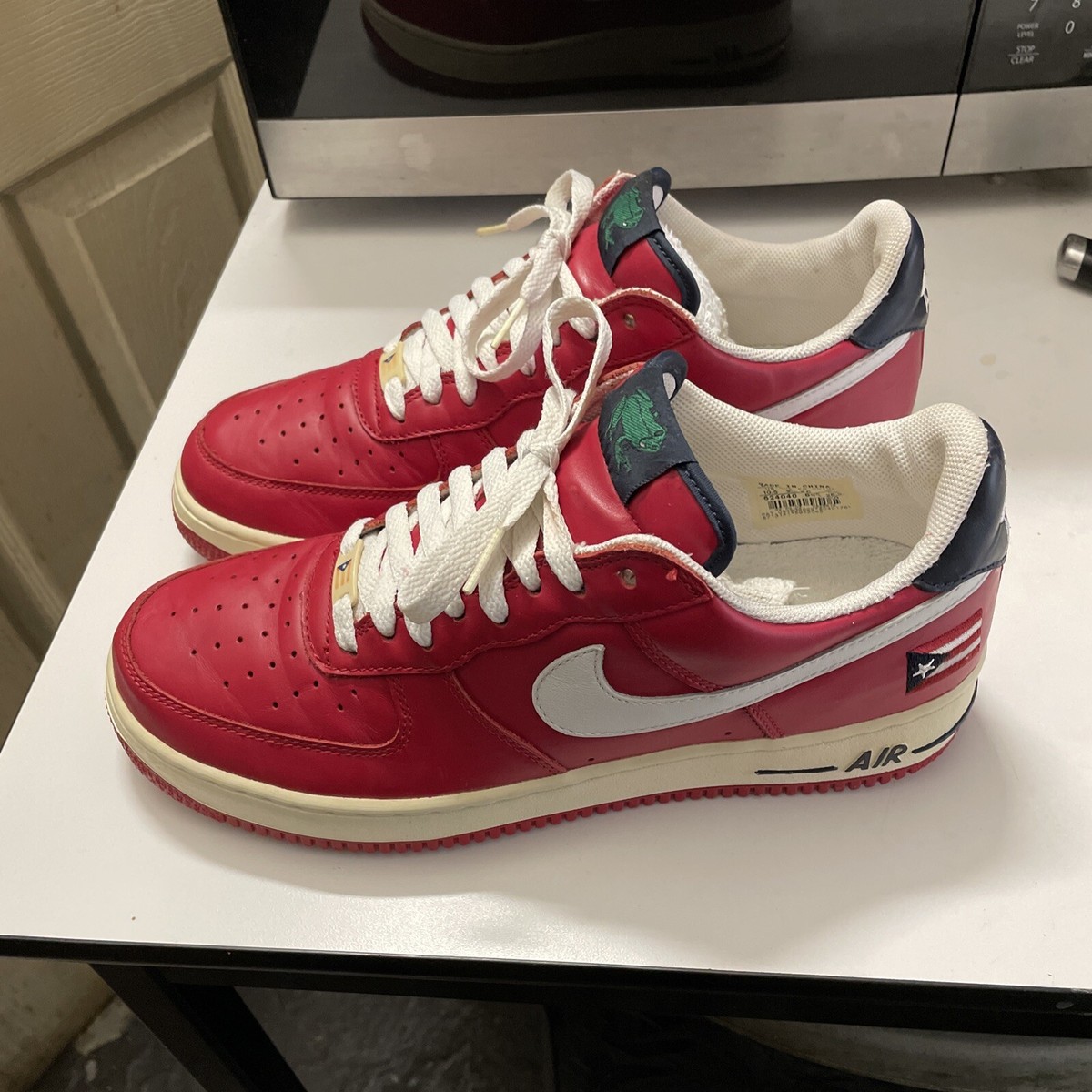 air force 1 puerto rican flag