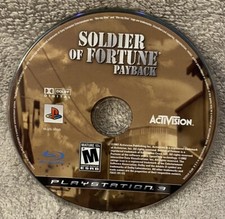 Soldier of Fortune Payback (PlayStation 3 2007) **TESTED** Disc Only PS3