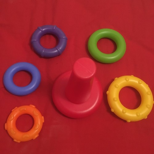 Baby Toys - Coloured Ring Stack - Picture 3 of 3