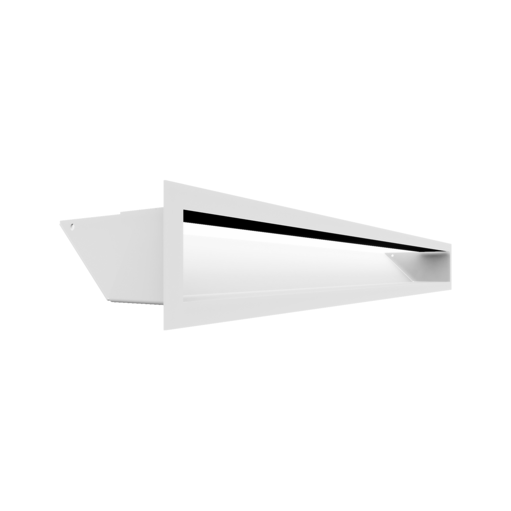 Griglia di ventilazione LUFT 9x80 bianco