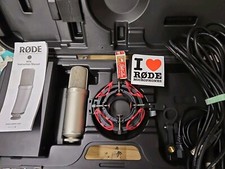 Rode Ntk Condenser Microphone With Shockmount & Custom Tube