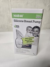 Haakaa Silicone Breast Pump with Suction - 100ml Brand New in the Box BPA Free