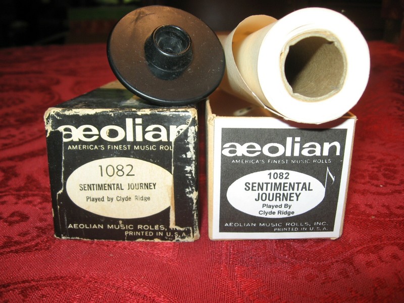 Sentimental Journey - Aeolian Player Piano Roll #1082: Hear It Play!