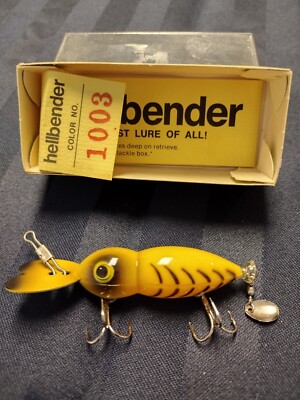 Vintage Whopper Stopper Hellbender Lure Color #1003 New In