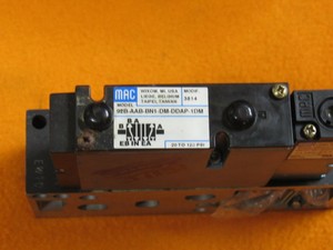 BRAND NEW, NO BOX, MAC VALVES INC 92B-AAB-BN1-DM-DDAP-1DM PNEUMATIC