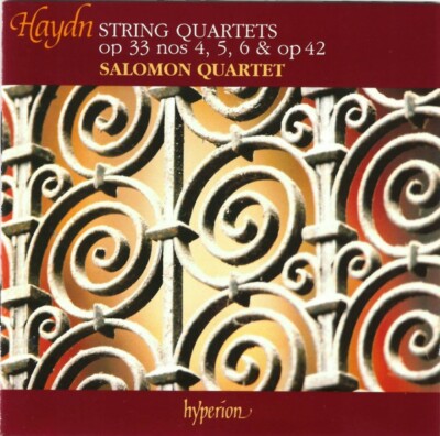 String Quartets 4, 5, 6 CD (1994) (CD) V.G