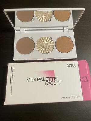 OFRA Midi Palette Face It Light 3x 4 g .14 oz Each NIB