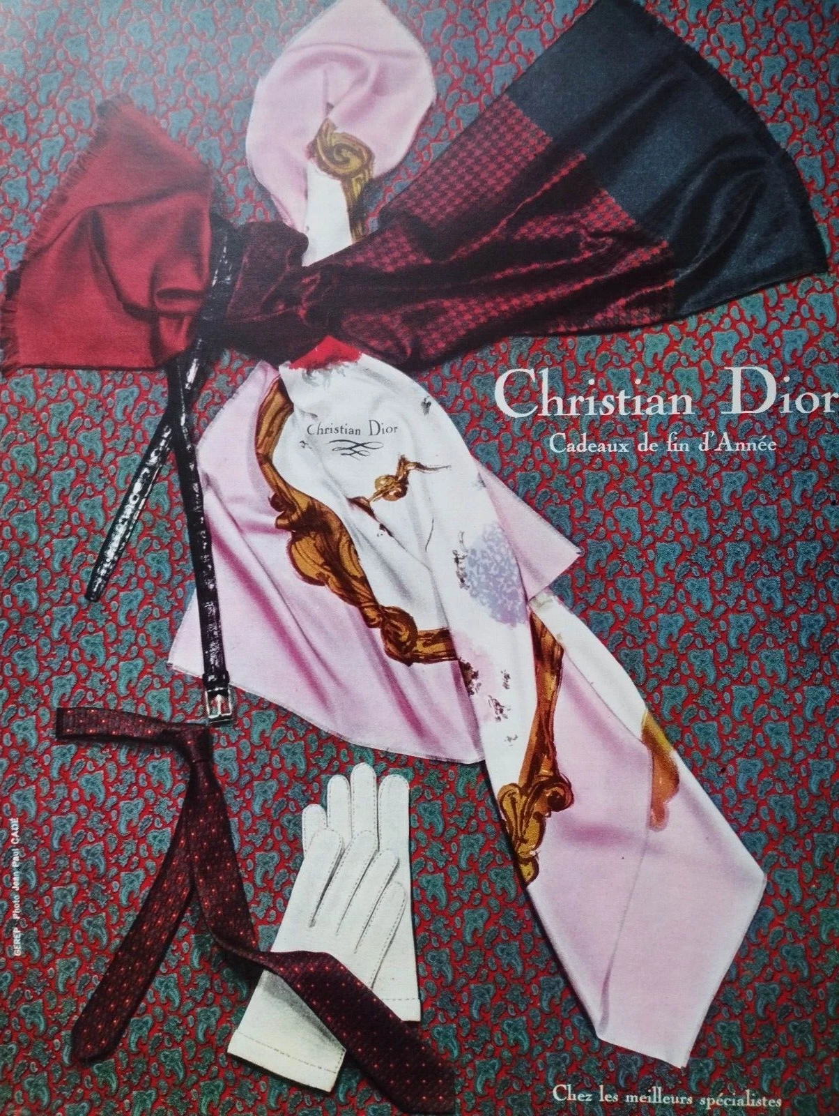 Publicité ancienne imprimée Christian Dior !! 