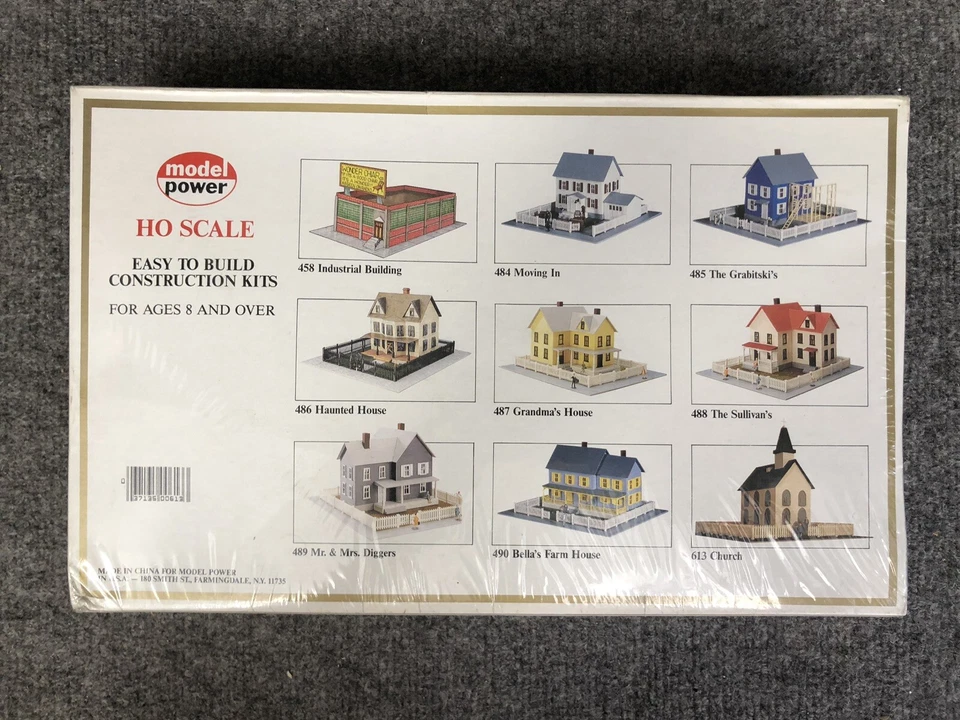 MODEL POWER CHURCH HO Building Kit 613 NOS In Sealed Box - Image 4 of 4