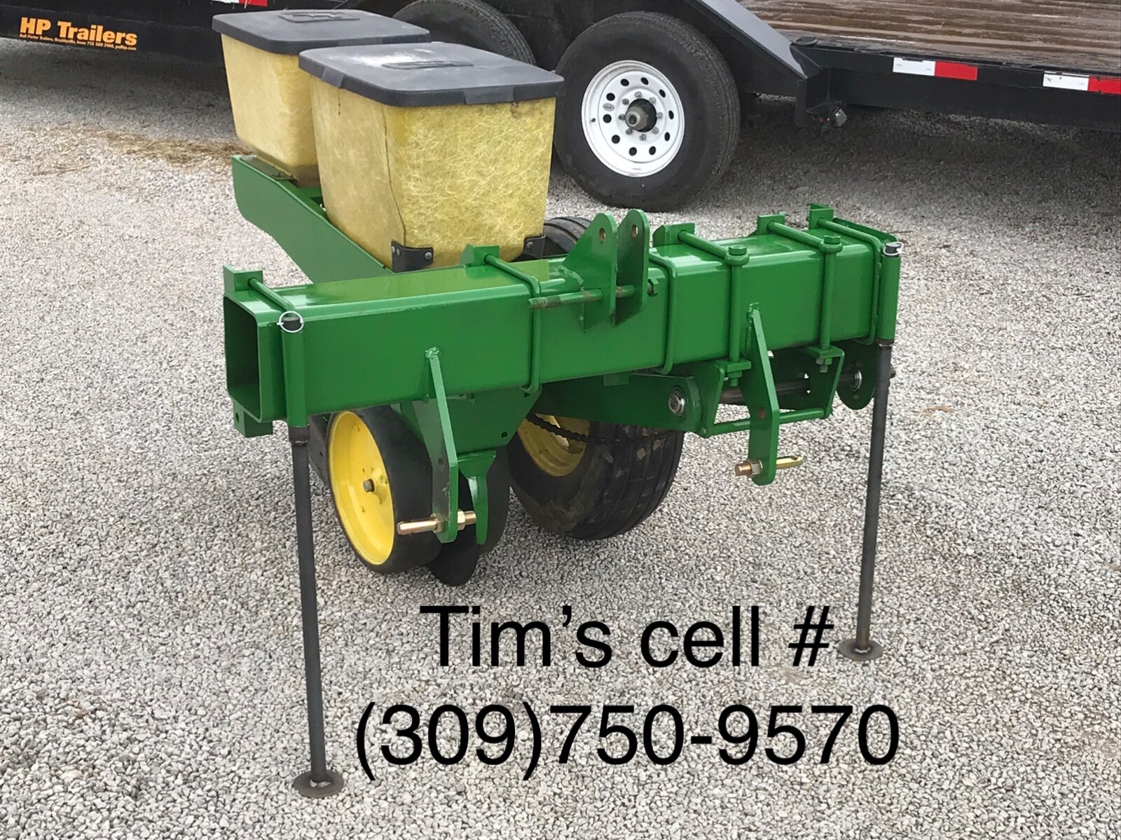 John Deere 1 Row 7200 Corn Plateless Planter | eBay