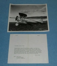 Vintage Press Photo Boeing XF3B-1 Aircraft 1927 Model 74