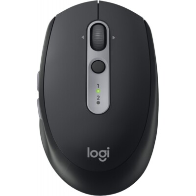 Logitech M590 Wireless Mouse Graphit Multi-Device Silent Schwarz-Grafit Maus