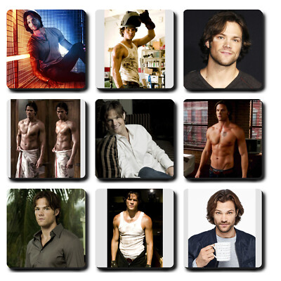 Jared Padalecki Untersetzer - Heiß - Becher - Hartholz Geschenkuntersetzer Supernatural Brocken