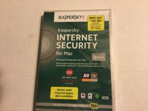 Kaspersky Internet Security for Mac - Sealed - Picture 1 of 2