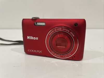 Nikon COOLPIX A100 レッド Amazon | Nikon デジタルカメラ COOLPIX A100 光学5倍 2005万