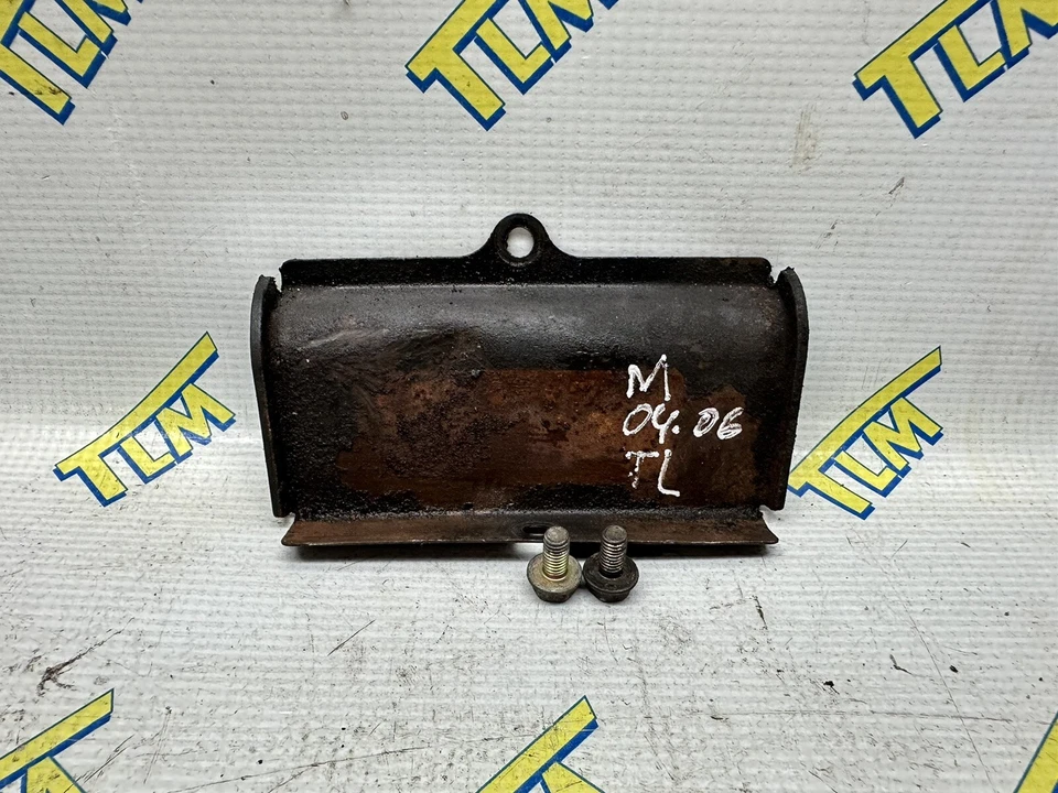 Cubierta de embrague de transmisión manual Acura TL debajo de la caja tapa metálica 2004 2005 06 OEM Foto 3 de 4