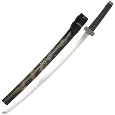 Dragon SAMURAI NINJA Bushido KATANA Japanese Sword Carbon Steel Blade Black