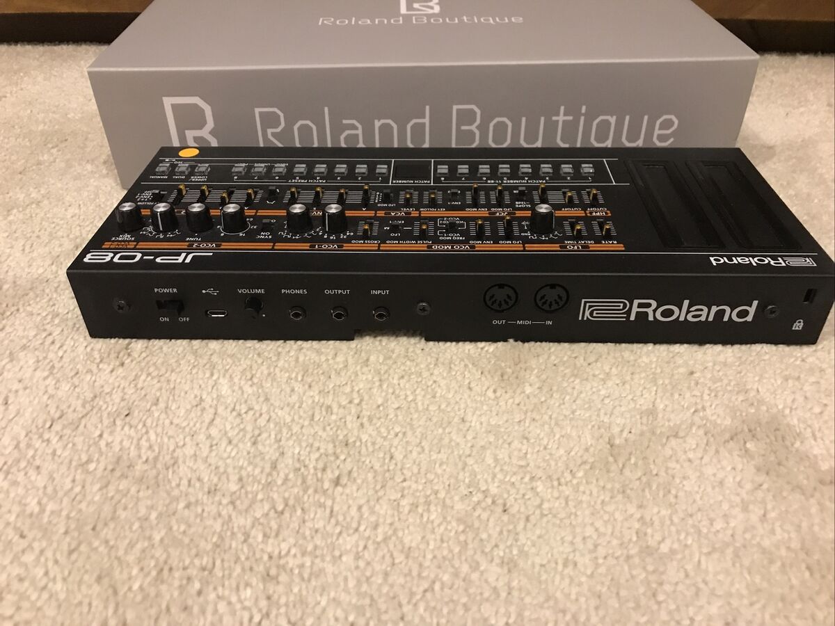 Roland Boutique Jp-08 JP08 Sound Module Jupiter 8 Roland Boutique Jp-08 JP08 Sound Module Jupiter 8