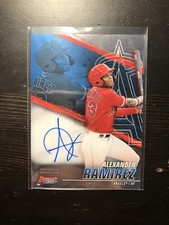 2021 Bowman's Best Best of 2021 Auto Alexander Ramirez #B21-AR Auto Card PWE