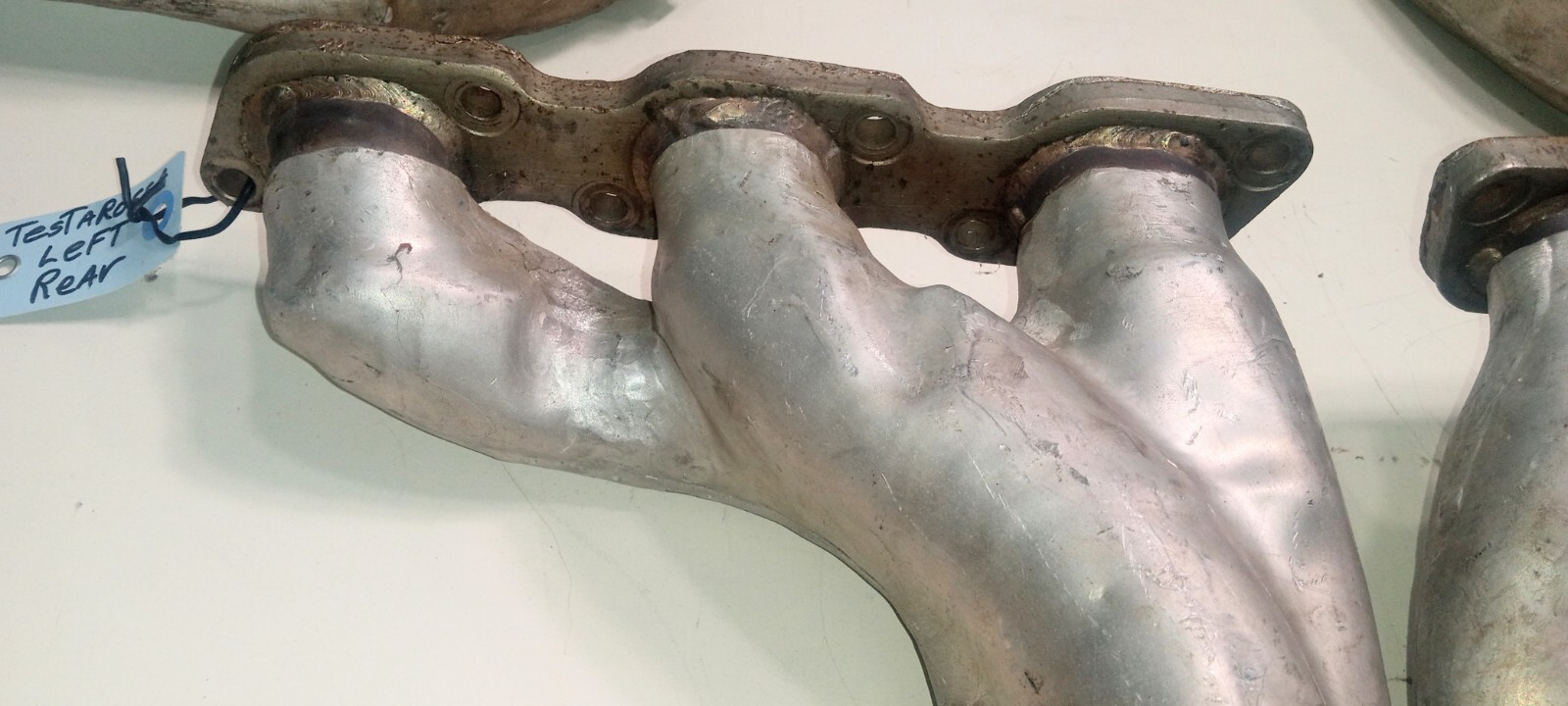 Ferrari Testarossa Exhaust Manifold Header Pipes_125912_125913_125914_125915_OE