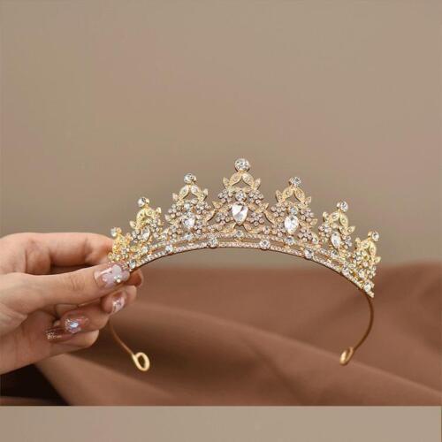 Kinder Prinzessin Krone Diadem, Kristall Haarschmuck für Tanz & Geburtstag Gif - Bild 13 von 30