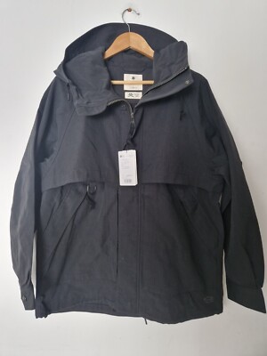 SNOW PEAK TAKIBI Camping Parka schwarz Größe M