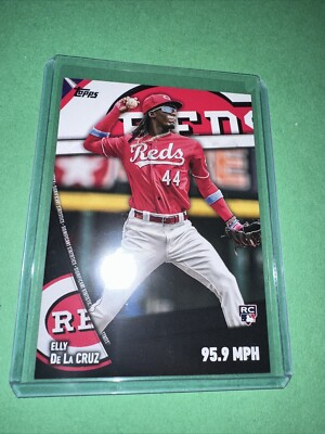 2024 Topps Series 2 Elly De La Cruz RC 95.9 mph SS-14 | eBay