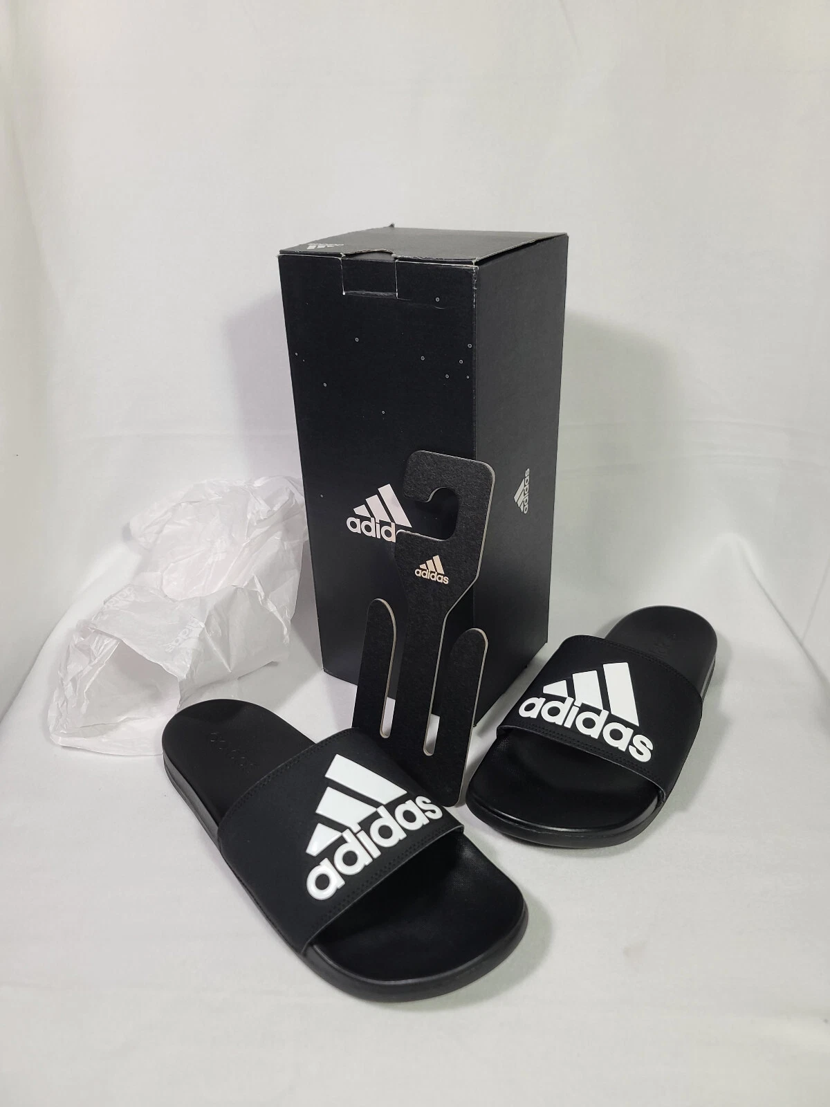 Adidas Adilette Comfort Sandalo Uomo 10 M Nero CB9625