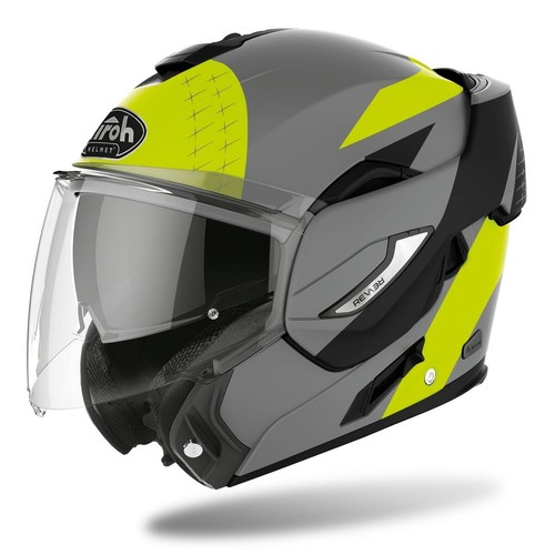 CASCO MODULARE AIROH REV 19 LEADEN YELLOW MATT - TAGLIA M | eBay