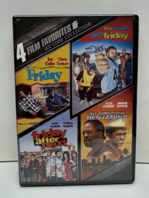 Ice Cube  4 Film Favorites Ice Cube Collection DVD Next Friday Benjamins Sealed