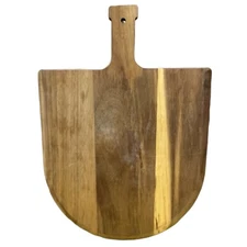 Large Wooden Pizza Peel 17”x 12” Beveled Edges