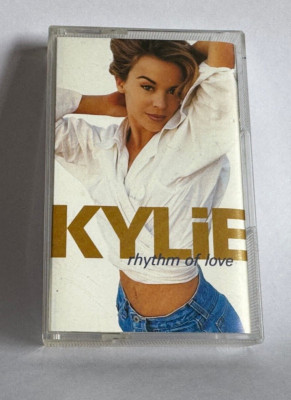 Rare Original 1990 Kylie Minogue Rhythm Of Love Cassette Tape Album PWL HFC18