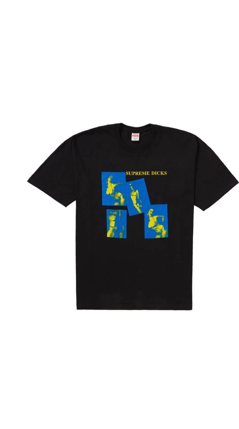 Tee shirt noir Supreme Dicks taille S