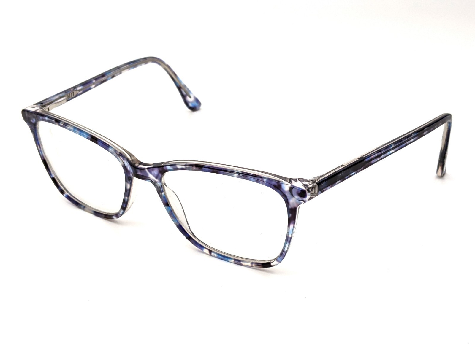Chelsea Morgan CM 20212 GR/BL Eyeglasses Frames: Blue Purple Tortoise 55-17-140