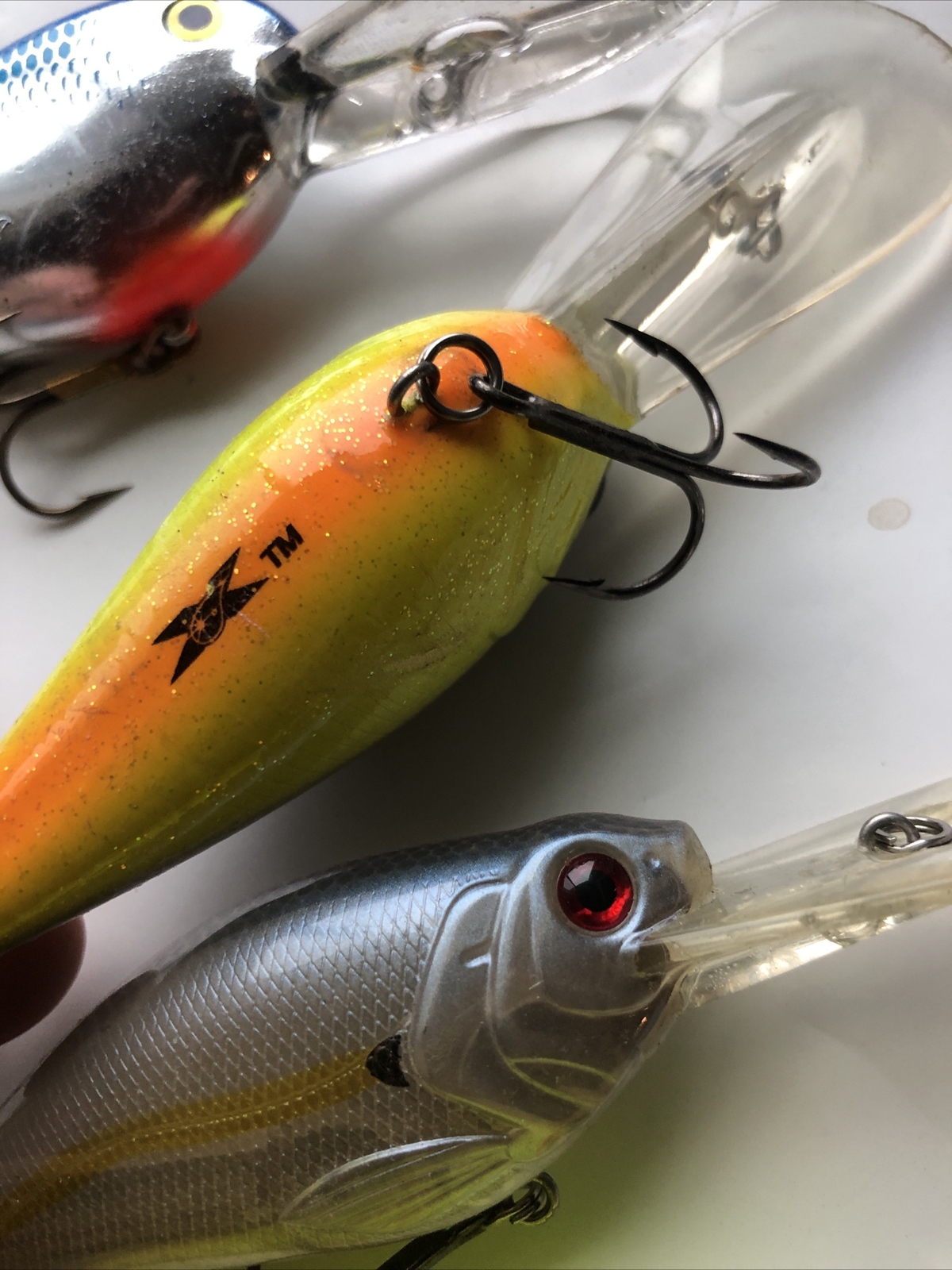 Strike King Bomber Norman Manns Deep Diving Crankbait Fishing Lure Lot Of 10 S10 - Image 7