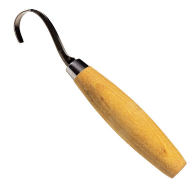 Morakniv Wood Carving Hook 164 Right, Schälmesser mit Birkenholzgriff, M-13385