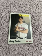 2019 Topps Heritage Minor League Bobby Dalbec #28 Portland Sea Dogs Red Sox