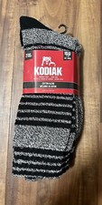 New Kodiak Men  s Thermal Cotton Blend Socks Cotton Blend 2 pair Size7-12