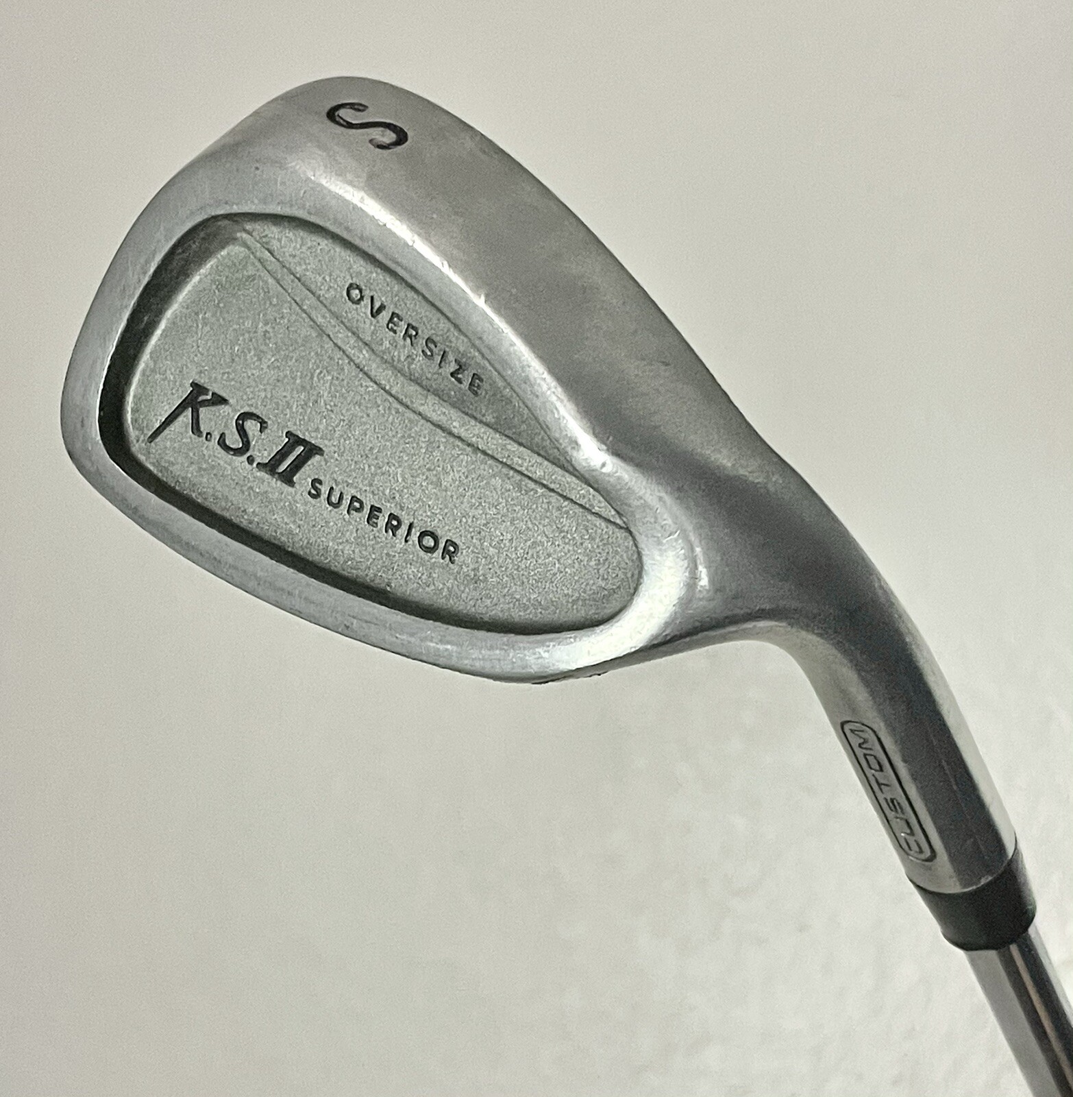KS II Tour Plus Oversize Sand Wedge SW Stiff S Flex Steel RH Golf Club Iron King