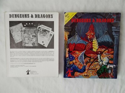 BASIC SET 1979 AD&D 1st EDITION ADVANCED DUNGEONS & DRAGONS